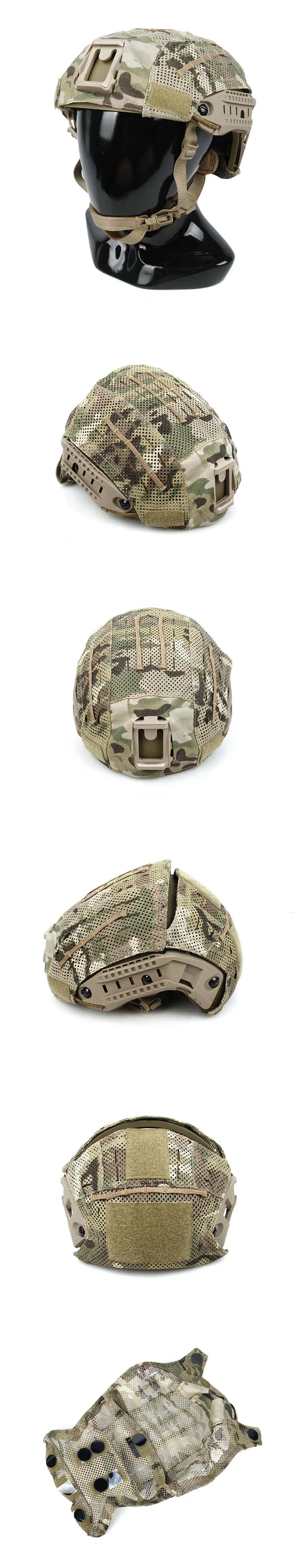 MC подлинные мультикамы шлем Крышка для размера M/L AF Тактический шлем защитный чехол