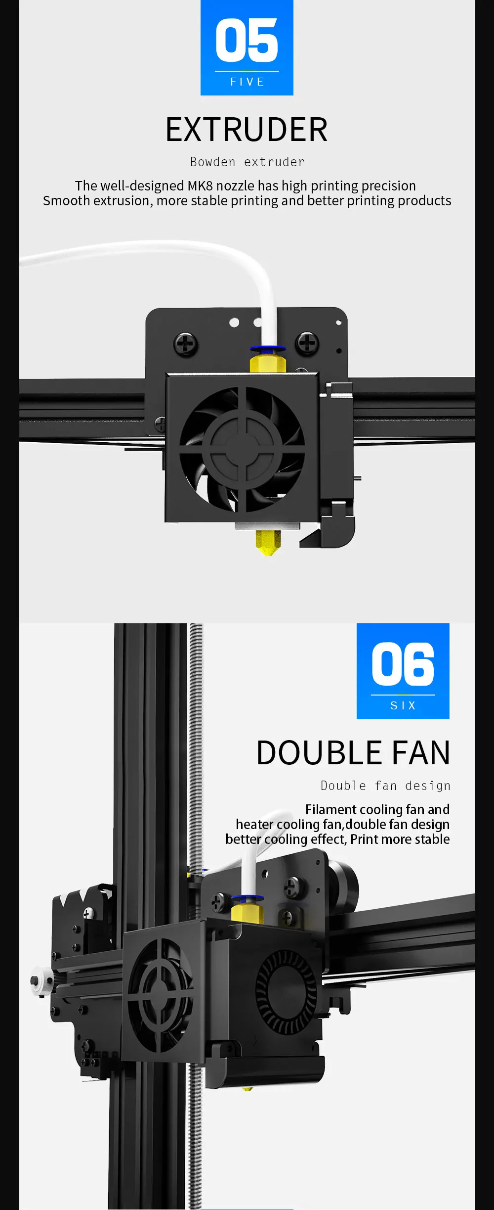 Tronxy XY-2 быстрая сборка полностью металлический новейший 3d принтер 220*220*260 мм высокая печать Магнитная Тепловая бумага 3,5 дюймов сенсорный экран