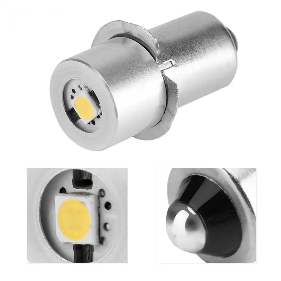 

P13.5S 1W LED Light BUlbs LED Flashlight Replacement Bulb Torch Lamp Emergency Work Light