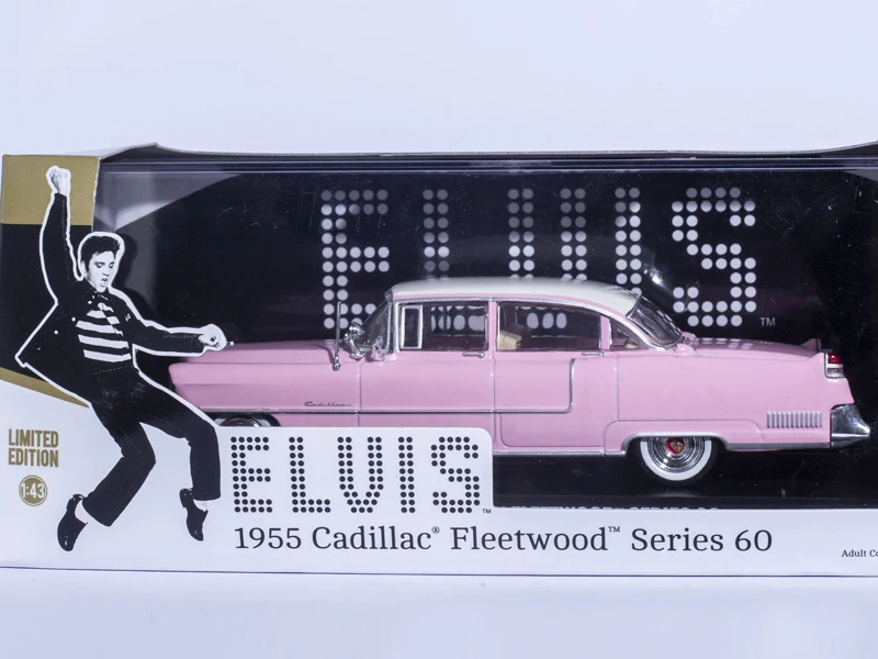 

1/43 ELVIS 1955 Cadillac Fleetwood Series 60 Greenlight Car Model Limited Edition