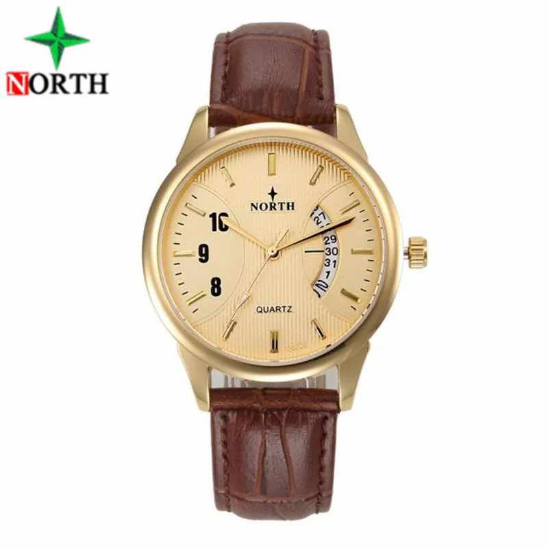 

NORTH Luxury Whatch Women Stainless Steel Wristwatch New Ladies Fashion Wristwatch Quartz-Watch Women Watch Trendy Watch 2017