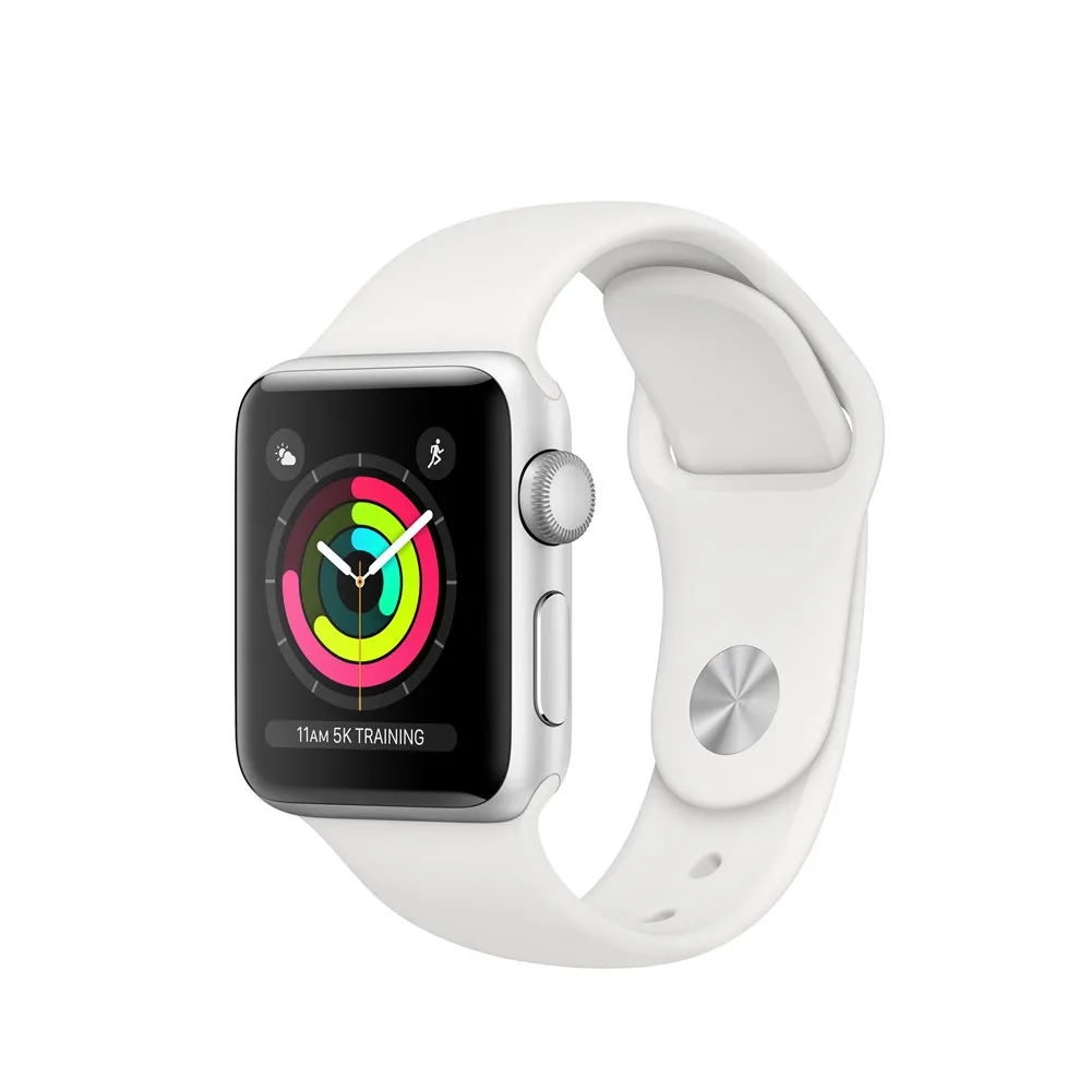 

Apple Watch Watch Series 3, OLED, Touchscreen, GPS (satellite), 18 h, 26.7 g, Silver