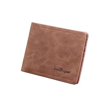 

QIANXILU Men Wallet Fashion Design Wallets Brand Card Holder Bifold Short Male Purse Slim Thin Mini Top Quality Money Bag Wallet