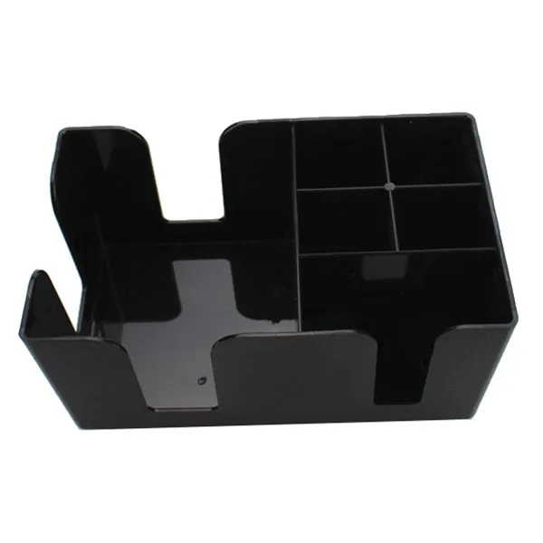 

Hot Bar Caddy, Black, Plastic Bar paper straw suction box