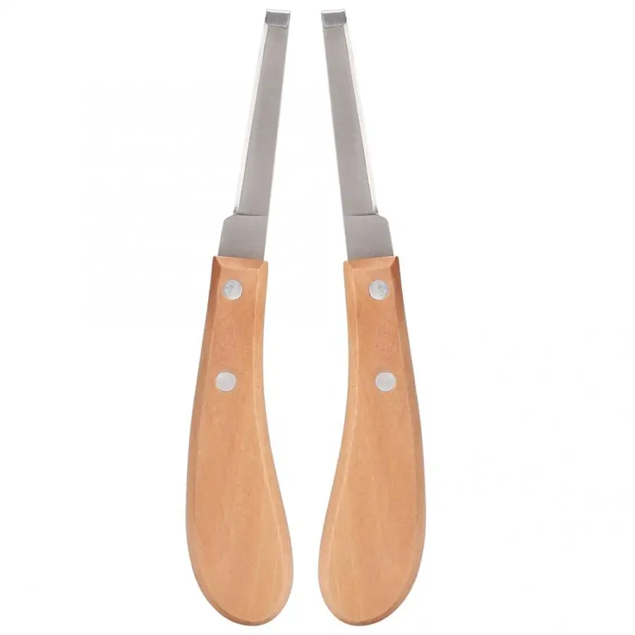 

Straight Blade Shape Carbon Steel Hoof Knife Trimming Tool for Cattle Horse Use