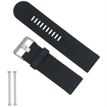 26mm Black Silicone Strap Replacement Watch Band Strap For Garmin Fenix 3 Tactix New Design WatchStrap+tool+2 Pcs Screw цена 26mm Black Silicone Strap Replacement Watch Band Strap For Garmin Fenix 3 Tactix New Design WatchStrap+tool+2 Pcs Screw цены онлайн