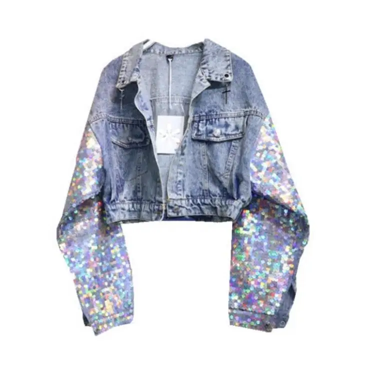 various styles many styles latest discount Fashion Sequin Denim Jacket New Autumn Bling Sequins Long Sleeves ... various styles many styles latest discount Fashion Sequin Denim Jacket New Autumn Bling Sequins Long Sleeves ...
