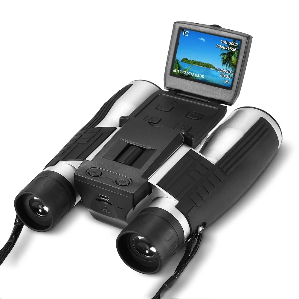 

608 12x32 Digital Camera Binoculars With 2" LCD Display