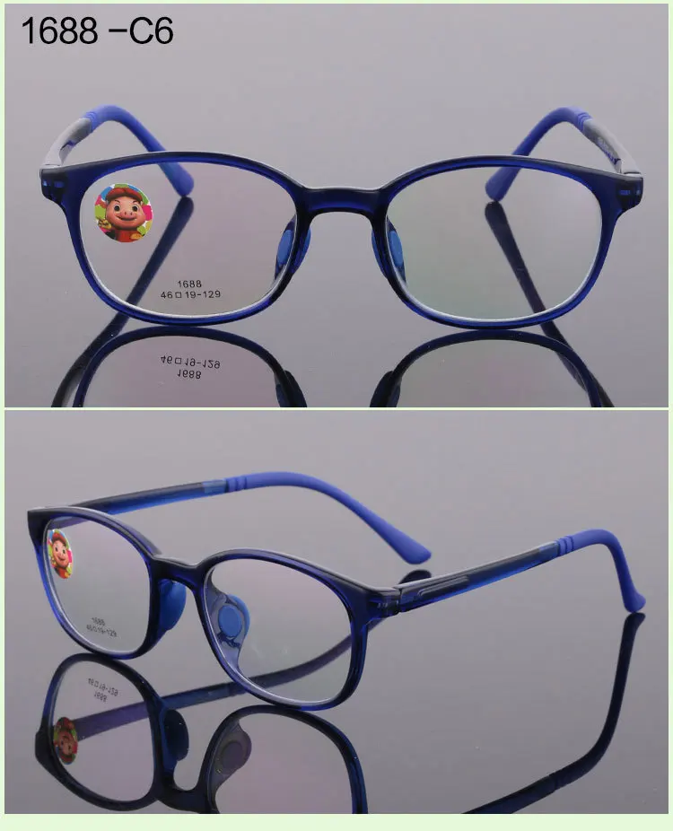 TR90 очки для мальчиков и девочек очки легкие очки с гибкой оправой оправа детей очки с диоптриями рамка Силиконовые носовые фиксирующие уход