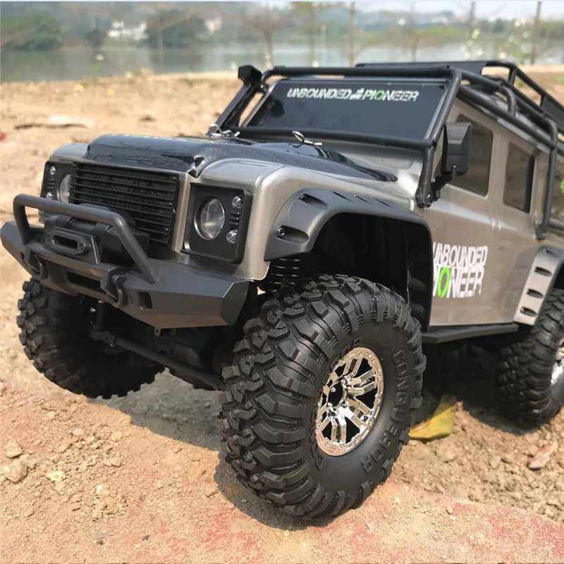 Новейший 2 4G Радиоуправляемый автомобиль 4WD 1:10 ретро светодиодный светильник кой