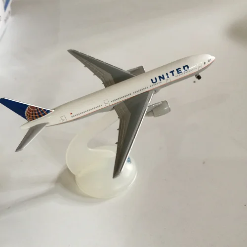 Новое литье металла под давлением сплав 1: 600 Boeing 777-200 американские авиалинии U. s. a Юнайтед авиалиний модель самолета игрушки для домашнего шоу