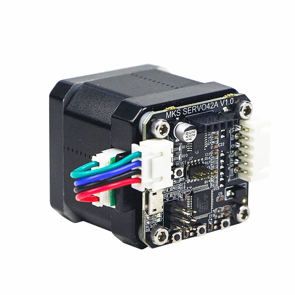 

3D printing closed loop stepper motor NEMA17 MKS SERVO42 developed by Makerbase that prevents losing steps