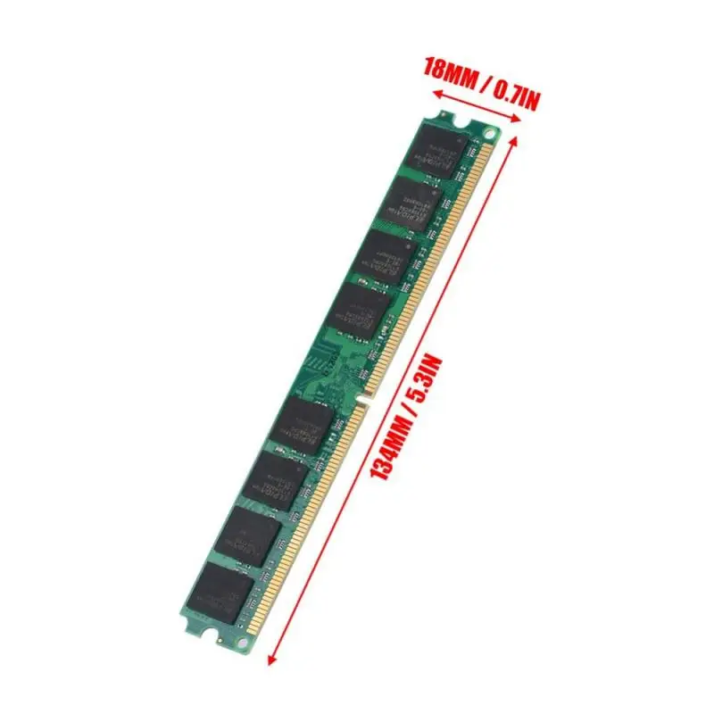 DDR2 2G 800MHz PC2-6400 память ПК Ram 240Pin плата модуля совместима с Intel