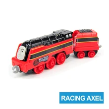 x5 Gift 1: 64 Vehicles Diecasts Thomas with hook Racing Axel Thomas And Friends Magnetic Thomas Truck Engine Train Toys For Boy