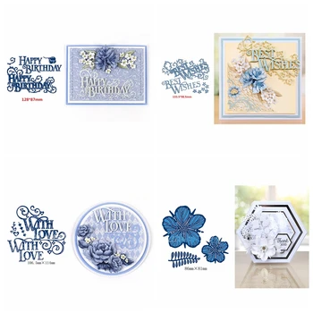 

Laminated Word Sentiment Metal Cutting Dies Stencils for DIY Scrapbooking Paper Cards Crafts Making Decorative New 2019 Dies