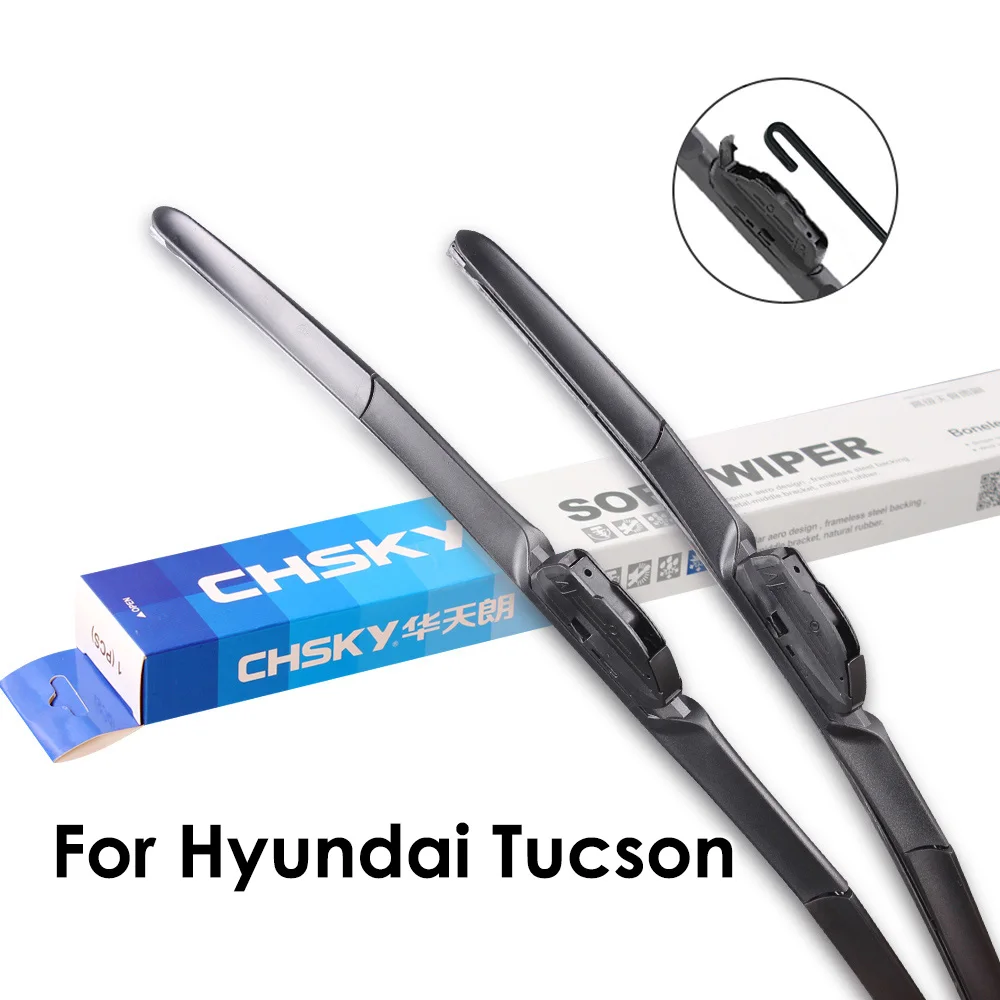 CHSKY Car Windshield Wiper Blade For Hyundai Tucson 2004 2005 2006 2007