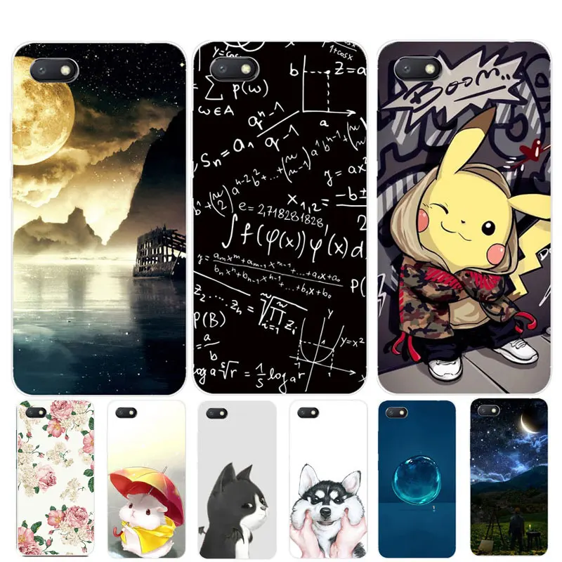 Silicone Case For Xiaomi Redmi 6A Case 5.45\