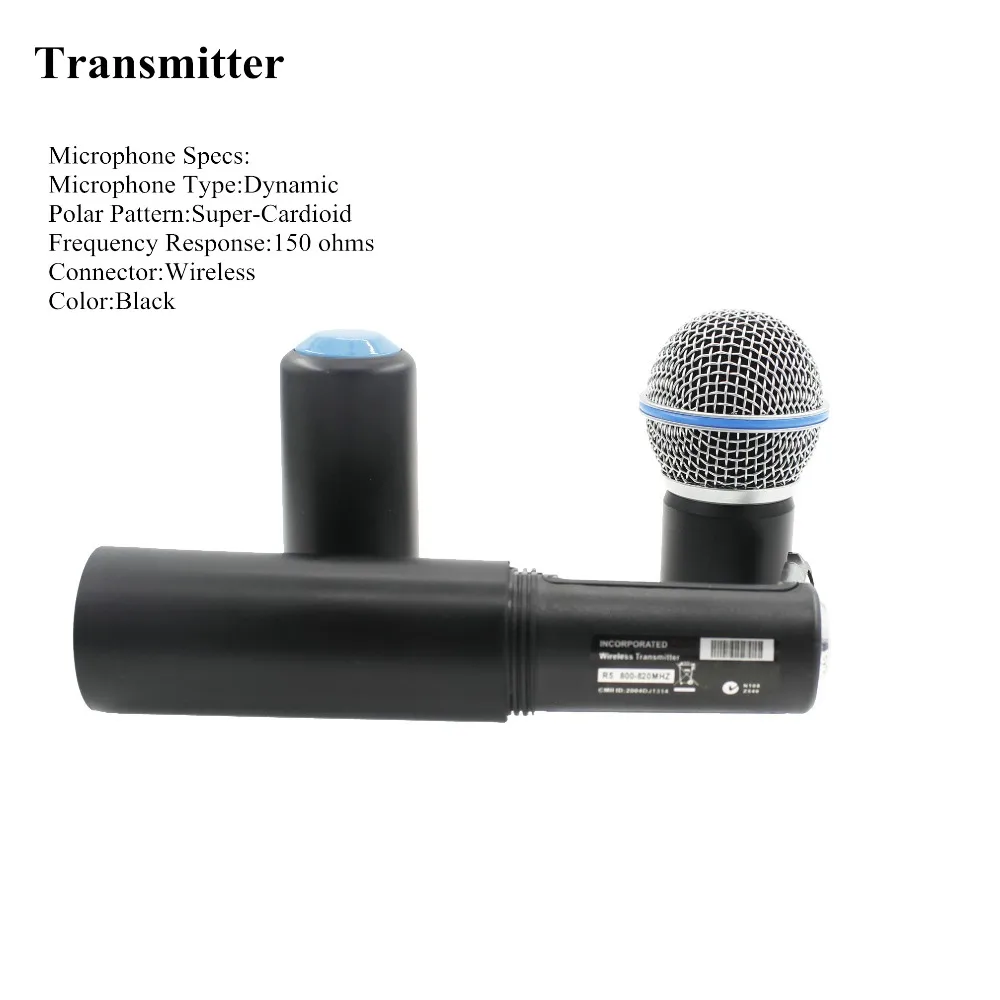 SLX24/BETA58 58A Professional UHF Wireless Dual