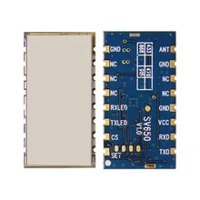 SV650-500 мВт 3 км 433 МГц беспроводной модуль приемопередатчика с ttl RS485 RF передатчик и приемник данных модуль