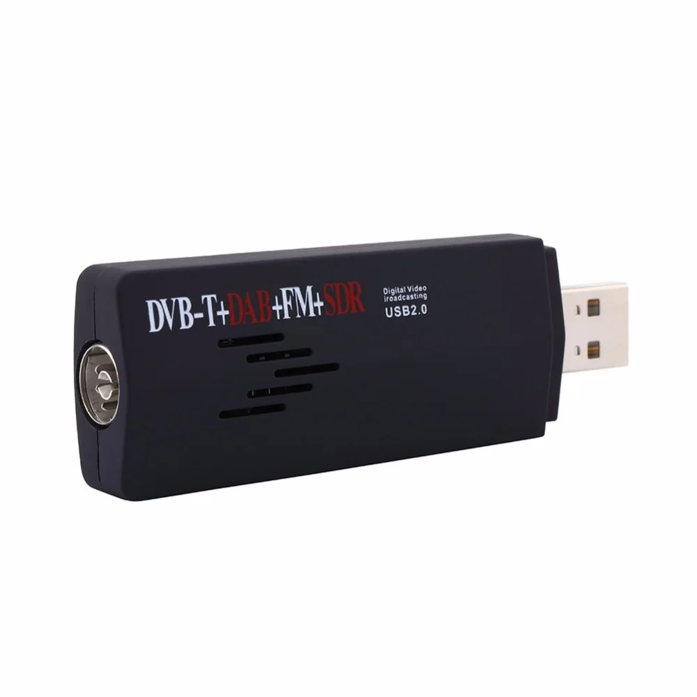 Мини цифровой USB HDTV тюнер FM+ DAB DVB-T RTL2832U+ R820T Поддержка SDR тюнер ресивер с пультом дистанционного управления