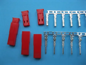 

300 Set JST 2 Pin Housing and Pin Connector Female & Male
