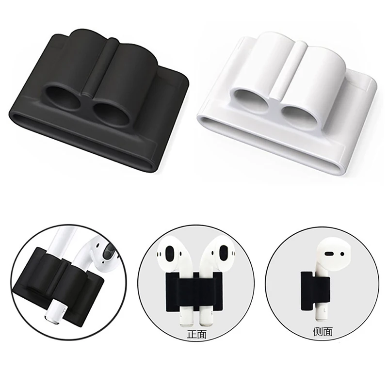 For Airpods Accessries Silicone Earphone Case For Airpods Mini Portable Wireless Earpods Covers For Air Pods Black Whit (5)