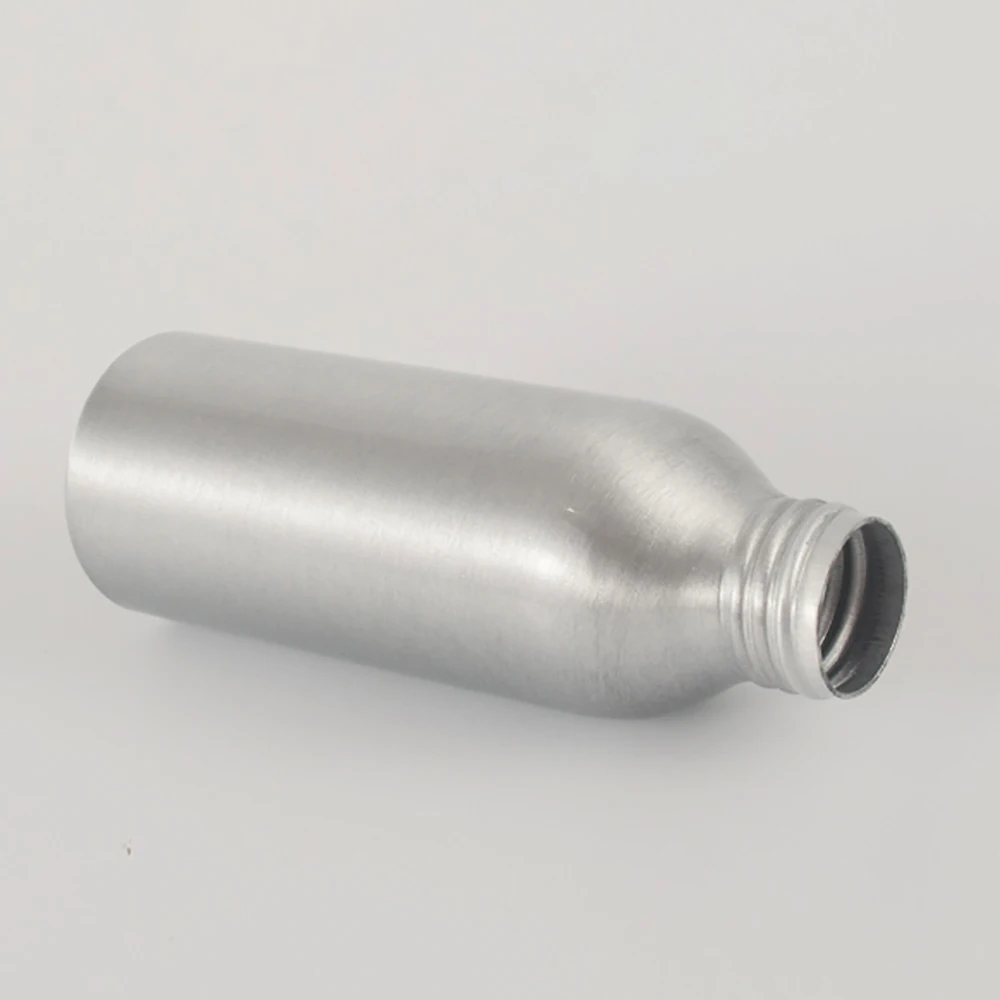 

White mist bottle sprayer 50ml aluminum mist spray bottle cosmetic packaging