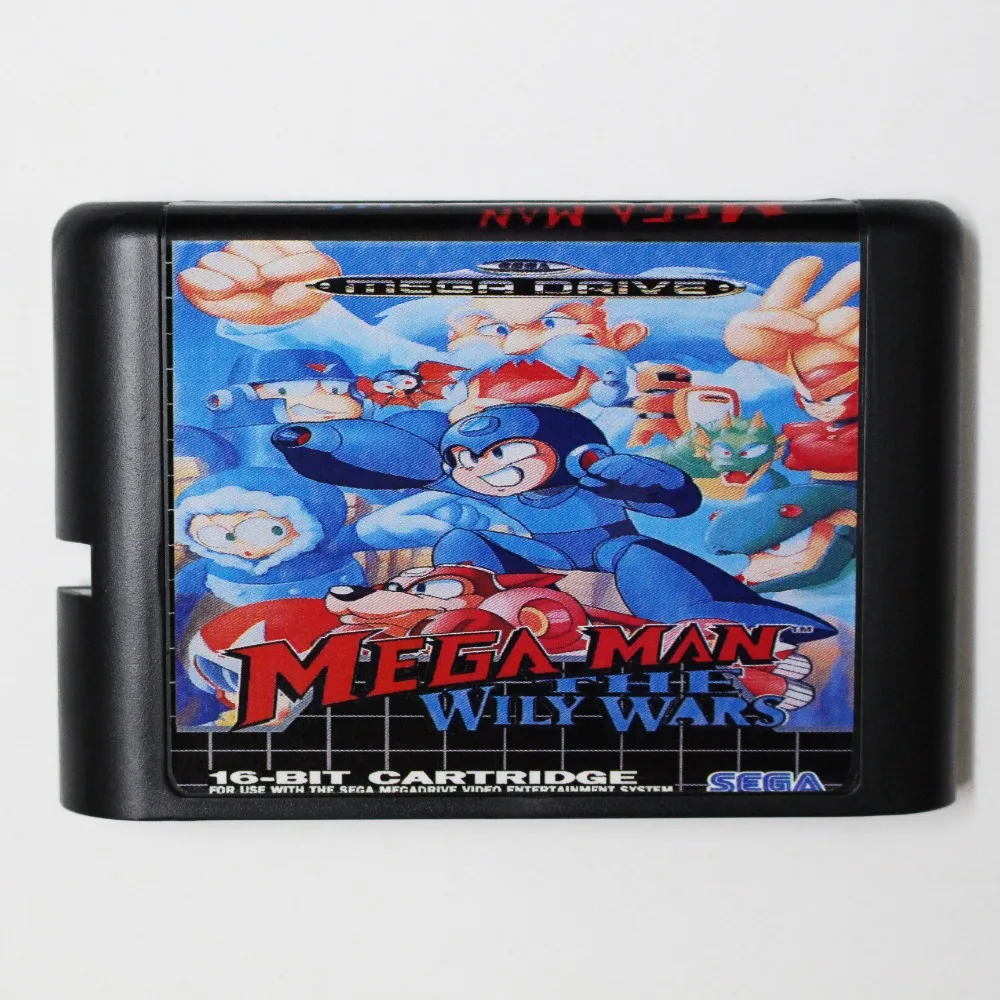 

Megaman the wily wars Game cartridge 16 bit Game card for MegaDrive / Genesis system Drop shipping!