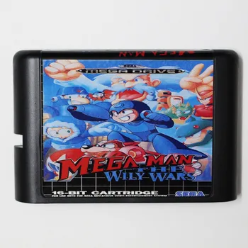 

Megaman the wily wars Game cartridge 16 bit Game card for MegaDrive / Genesis system Drop shipping!