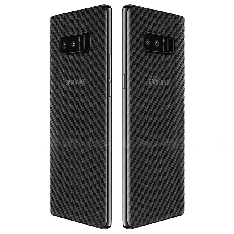 UVR 200 шт Для samsung Galaxy S8 S9 Plus 3D углеродное волокно мягкая задняя пленка для samsung Note 9 8 Note9 Note8 задняя защитная пленка