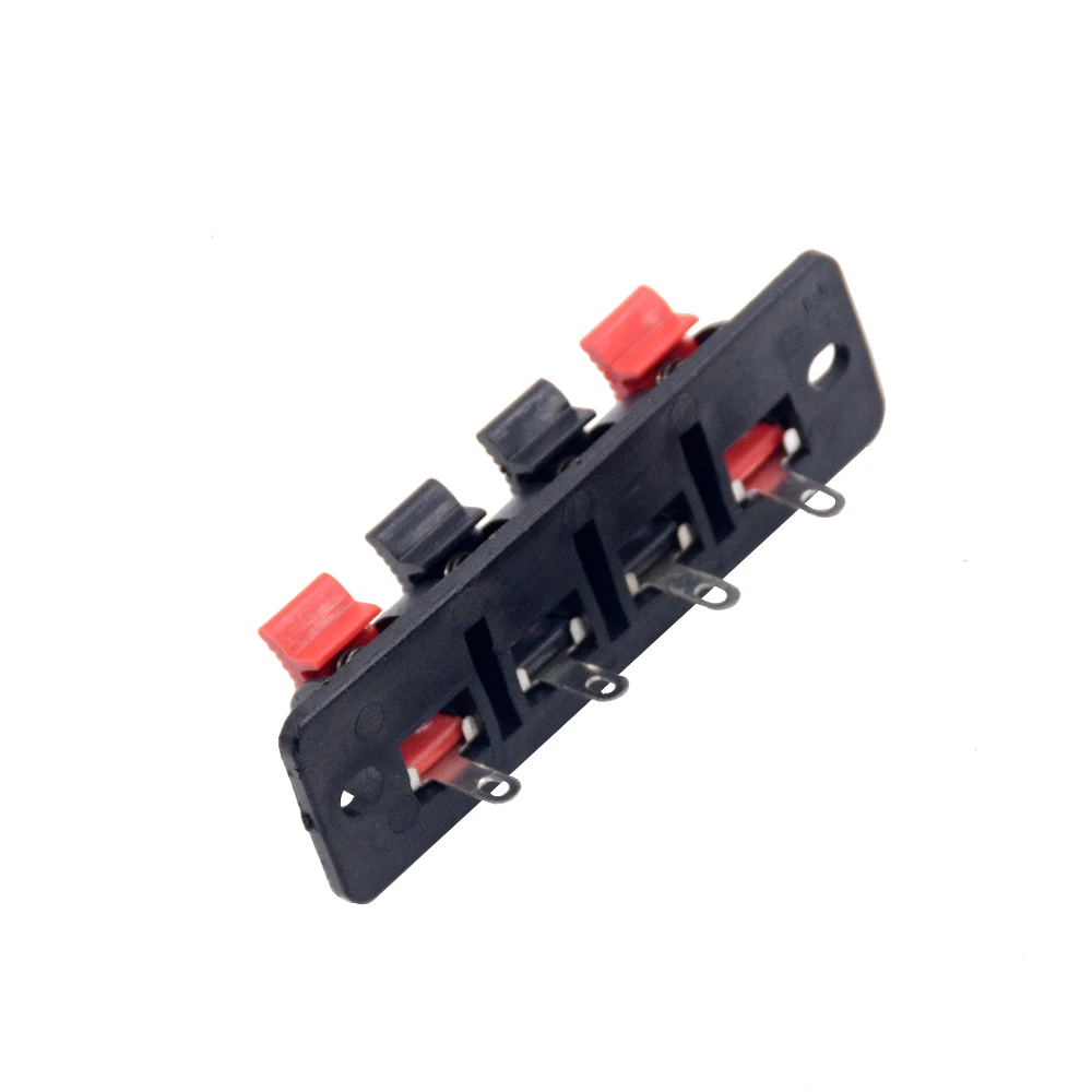 

5pcs/lots IMC Hot Single Row 4 Pin 4 Position Speaker Terminal Board Connectors