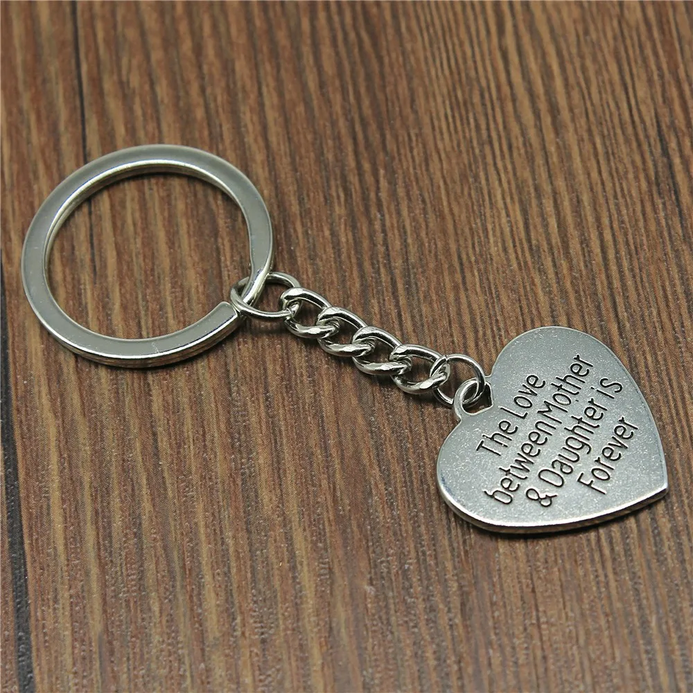 Heart plate 10 шт. брелок для ключей текстовый тег автомобильный брелок подарок на День учителя - Цвет: Heart plate