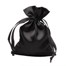 100/шт. сатиновая мешочек с кулиской Размер 11*15 см Ювелирная сумка оптом на заказ Подарочный мешочек с логотипом для ювелирных изделий