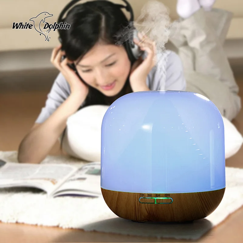 

Air Diffuse Ultrasonic Humidifier 300ml Aroma Oil Diffuser LED Light Mist Maker Home Appliances Essential Oil Diffuser