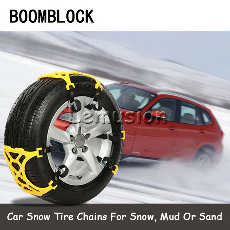 Plastic Snow Chains Tire Anti slid Mat For Peugeot 206 307 207 Alfa