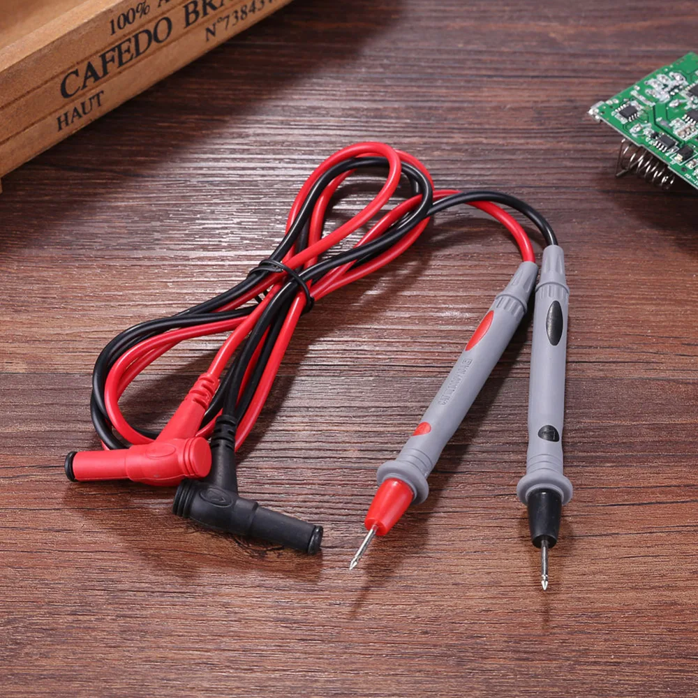 

2pcs Universal Lead Probe Wire for Digital Multimeter 1000V 10A Ammeter Test Cord Practical Multi Meter Test Pen Cable 100cm