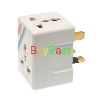 

2 X UK Ireland Malaysia HK Singapore 3 Multi Outlet TypeType D Wall Socket Power Plug Adapter Masterplug