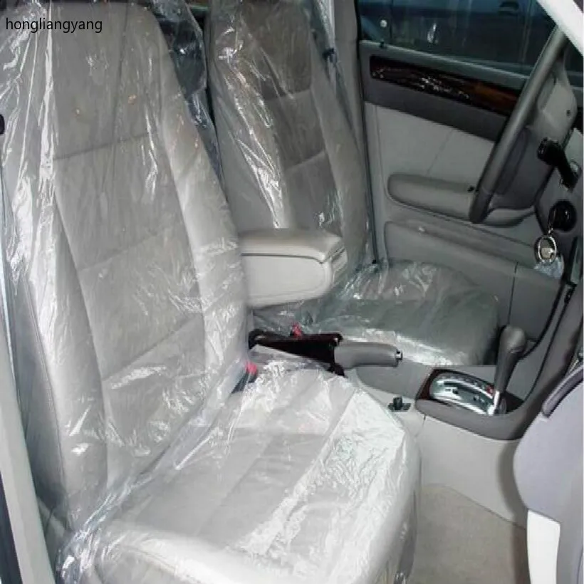 

plastic universal suv off-road automobiles Driver Copilot disposable car seat cover car seat covers keep in good repair