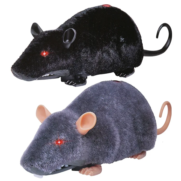 

Electronic pet Remote Control simulation RC light flash Mouse toy model Tricky prank Scary robotic insect animal Toy kids gift