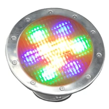 Новое поступление IP68 светодиодная подводная лампа из нержавеющей стали rgb 9 Вт AC/DC12v Светодиодное освещение для бассейна с защитой от перегрузки по току