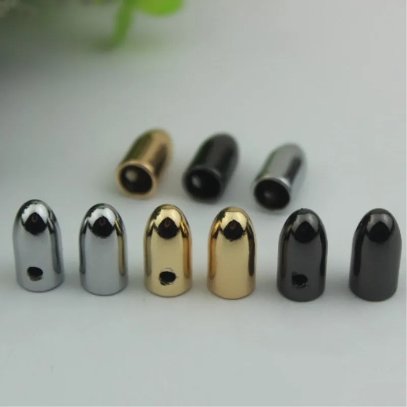 DoreenBeads 10 шт. 15*6 мм металлический сплав с наконечником пряжки шапки Пуля Форма для
