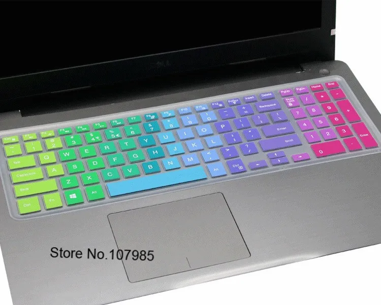 Водонепроницаемая обложка для клавиатуры ноутбука Dell Inspiron 17 3 5000 5767 5758|keyboard cover