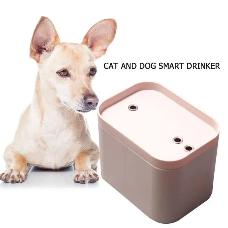 

Pet Cat Dog Smart Drinking Fountain Dog Cat Automatic Circulation Pet Water Dispenser Removable Cleaning (With Usb Line)