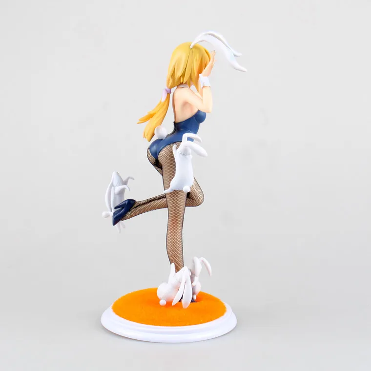 GZTZMY Anime Infinite Stratos Charlotte Dunois sexy Bunny style Girl Action figure toy Model leaves doll PVC Anime figurine toys9 (3)