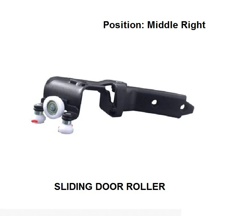 

FOR VOLKSWAGEN MULTIVAN T5 2003- MIDDLE RIGHT SIDE SLIDING DOOR ROLLER UNIT NEW