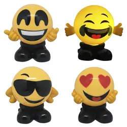 ICOCO Новинка Улыбка смайлик лампа 3D версия Emoji маленький ночник USB зарядка лампа Уход за глазами улыбка спальня лампа домашний декор