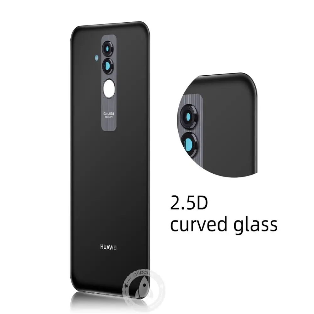 Оригинальный задний корпус для Huawei Mate 20 Lite крышка батареи чехол с клейкой лентой