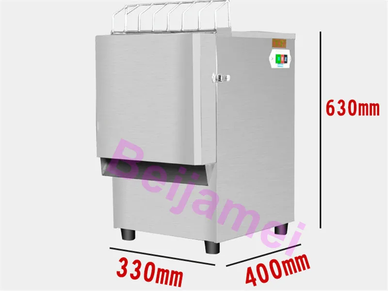 slicer machine size