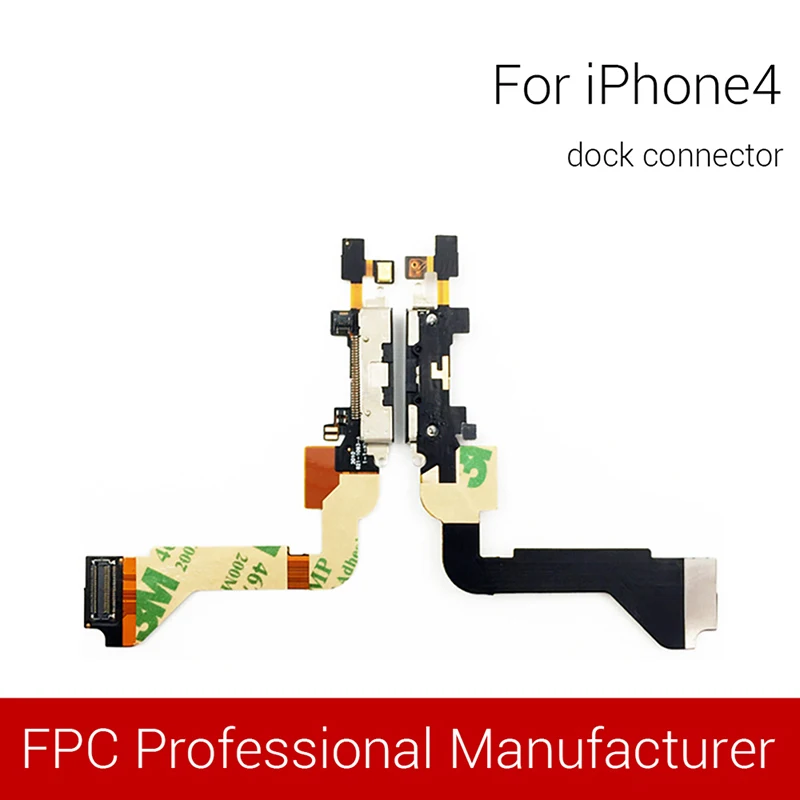 Для iPhone 4 4S 5 5S 6 6plus USB порт для зарядки док-станция гибкий кабель фиксации запасные