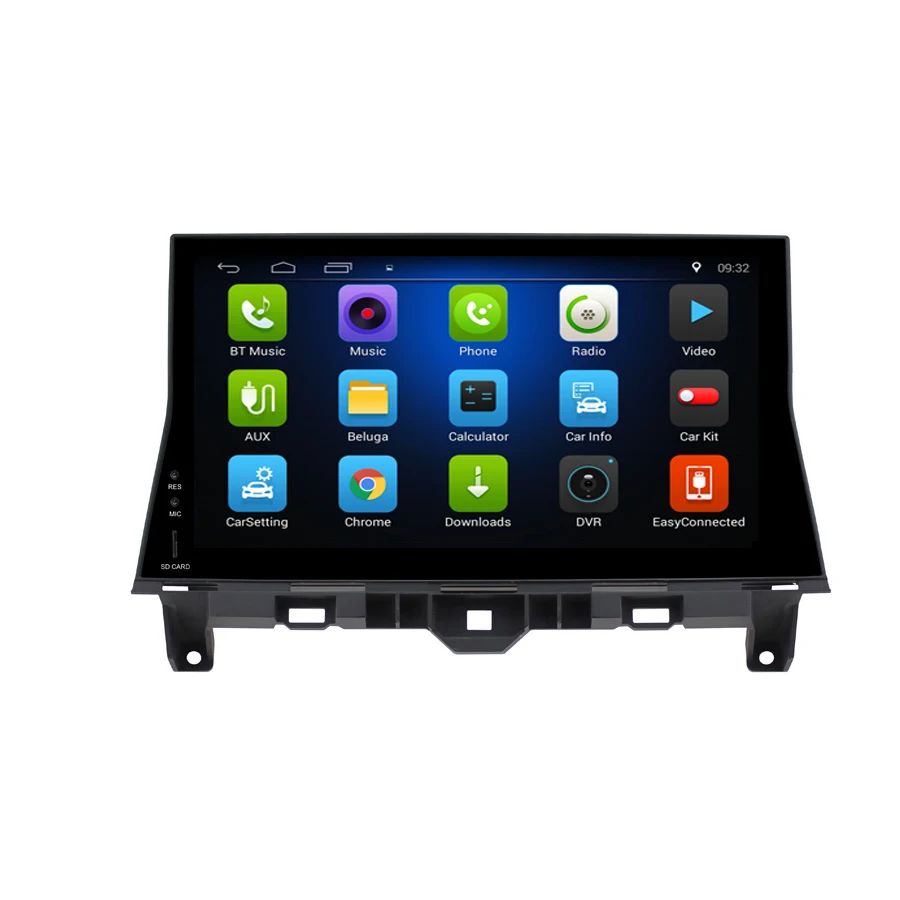 Top OTOJETA car accessories for Honda Accord 8th 2008 radio gps navigation android 8.1 stereo bluetooth tape recorder carplay player 5